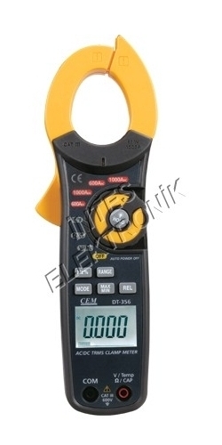 DT - 356 PENSAMPERMETRE / 1000A AC/DC, KORUMALI
