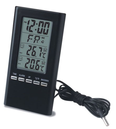 ET 6812 C Oda Tipi Sıcaklık  Nem Ölçer ve Saat